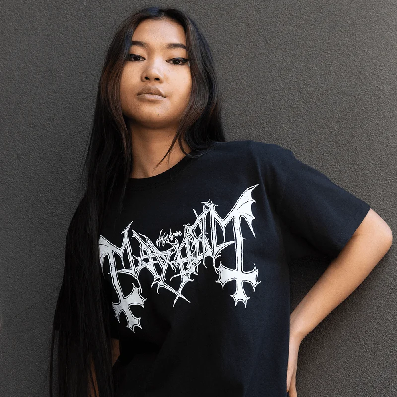 Mayhem | Logo T-Shirt-- Oversized T-Shirt Spandex breathable