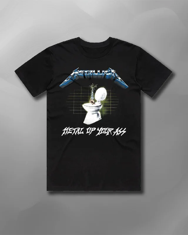 Metallica - Metal Up Your Ass T-Shirt-- Nylon Fabric Polyester Fabric Spandex Fabric Metallica - Metal Up Your Ass T-Shirt-- Nylon Fabric Polyester Fabric Spandex Fabric