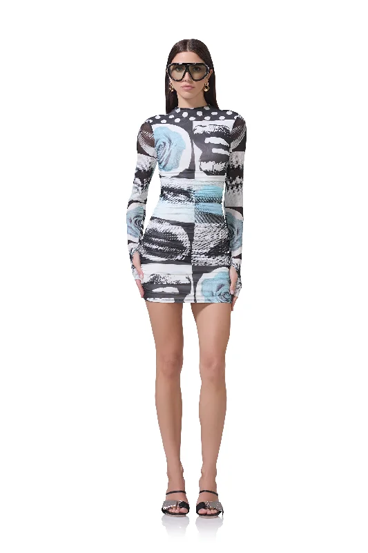 Darcie Dress - Pop Art Abstract Tunics Versatile all-occasion