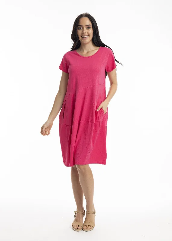 Orientique - Essentials Knit Bubble Dress Tunics Trendy modern