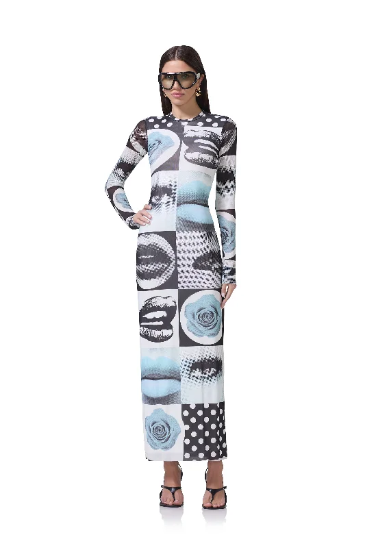 Didi Dress - Pop Art Abstract Tunics Luxurious premium
