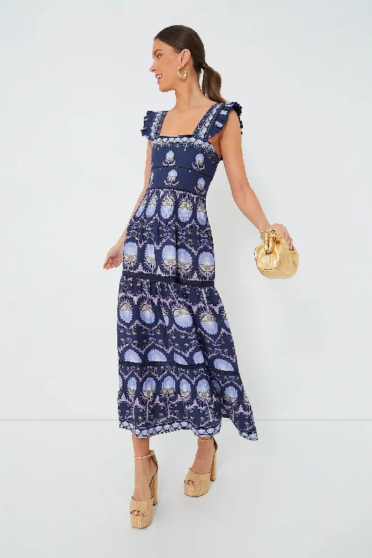 Dark Blue Sybill Dress Tunics Timeless classic