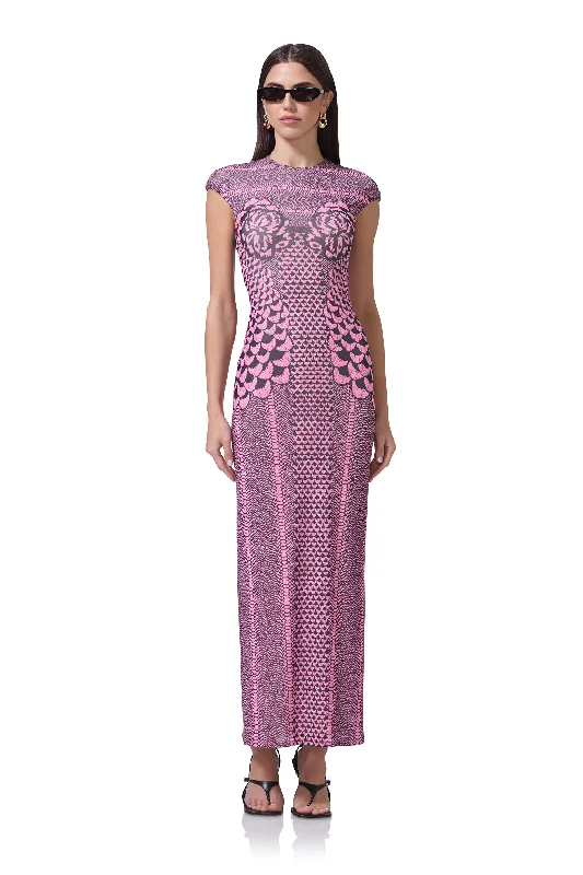 Cody Dress - Pink Petal Tunics Fashionable trendy