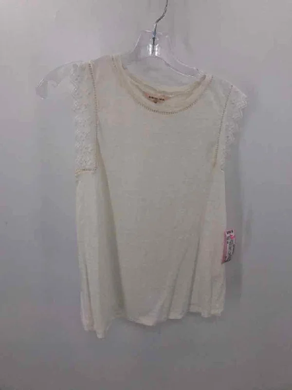 Pre-Owned Rebecca Taylor Ivory Size XS Tank Top spandex blend tank