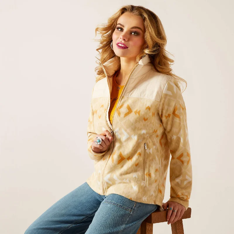 Women's Ariat Prescott Fleece Jacket #10046169X Fleece Jacket Down Jacket Parka