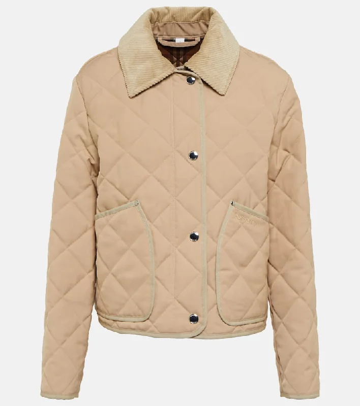Burberry Quilted jacket Striped Jacket Polka Dot Jacket Floral Jacket