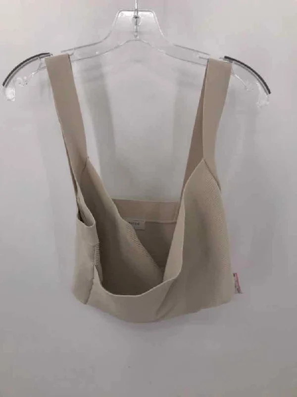 Pre-Owned Babaton Tan Size XL Cropped Tank Top long tank top