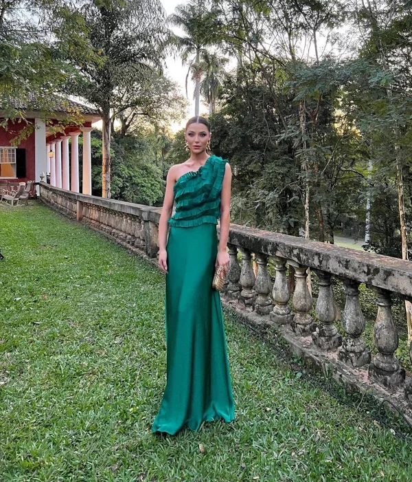 Green A-Line One Shoulder Long Prom Dress Formal Party Dress,DP682 Tunics Summer linen Green A-Line One Shoulder Long Prom Dress Formal Party Dress,DP682 Tunics Summer linen