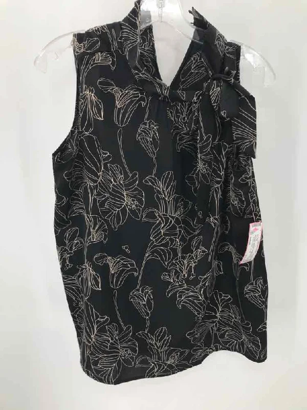 Pre-Owned Ann Taylor Black Size Medium Tank Top essential tank top