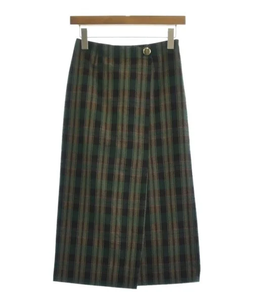 green label relaxing Long/Maxi length skirts corduroy skirt durable
